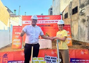 KHỞI CÔNG GIA ĐÌNH CHỊ YẾN