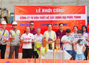 KHỞI CÔNG GIA ĐÌNH CHỊ TRANG 