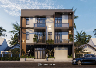 NHÀ PHỐ 3 TẦNG HIỆN ĐẠI