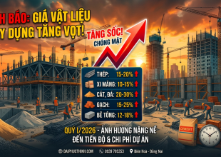 BÃO GIÁ VẬT LIỆU 2026: Xây nhà trọn gói là lựa chọn thông minh nhất!