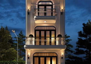 Nhà Phố 3 Tầng Tân Cổ Điển