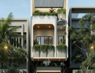 NHÀ PHỐ 3 TẦNG HIỆN ĐẠI