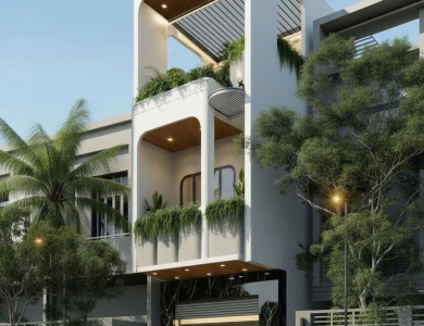 NHÀ PHỐ 3 TẦNG HIỆN ĐẠI