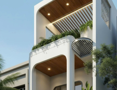 NHÀ PHỐ 3 TẦNG HIỆN ĐẠI