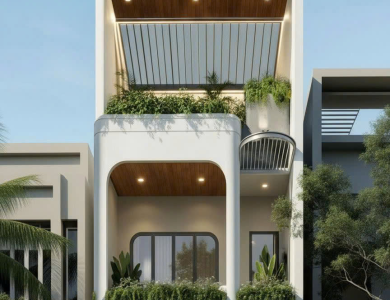 NHÀ PHỐ 3 TẦNG HIỆN ĐẠI