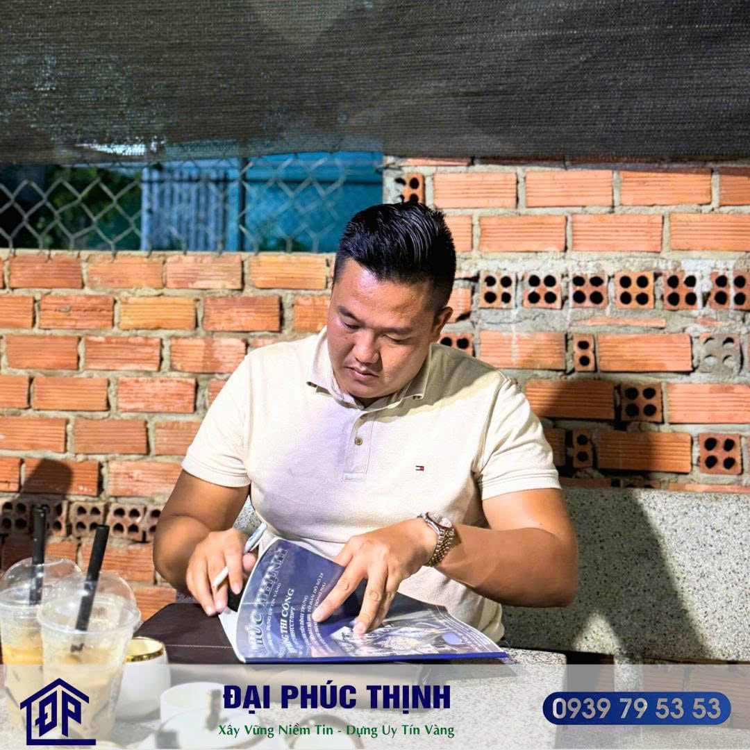 xây nhà trao tay tại Biên Hòa - Đổ móng và nghiệm thu sắt sàn